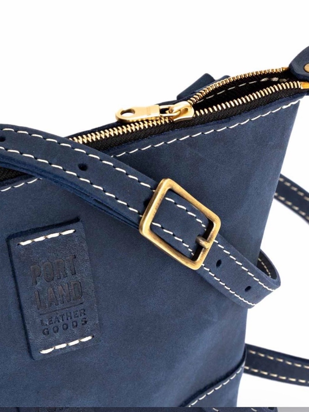 Portland Leather Company Festival Crossbody Bag - Picture 3 of 4